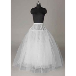 White Ball Gown Tulle 3 tier Bridal Crinoline Slip Wedding Petticoat