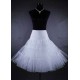 Short White Taffeta Boneless A Line Wedding Petticoats