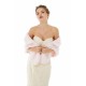 Elegant Turnover Collar Wedding Shawl Sleeveless Bridal Covers