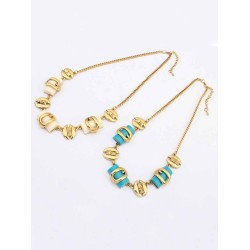 Occident Personality Metallic Hyperbolic Geometry Hot Sale Necklace