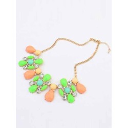 Occident Street shooting Collision color Exquisite Simple Hot Sale Necklace