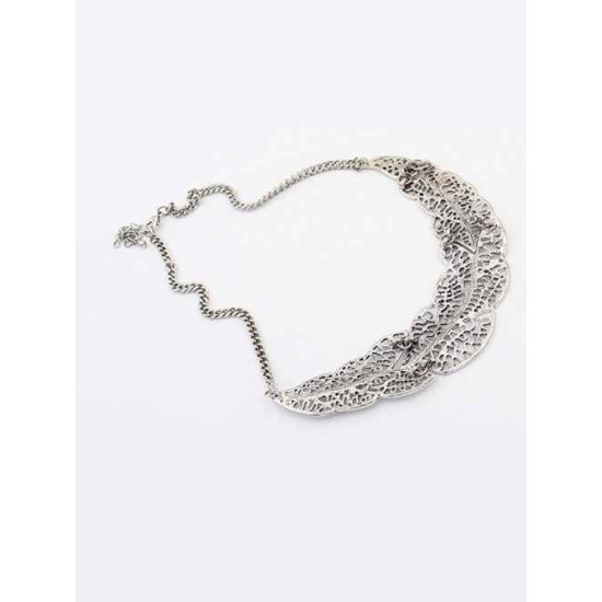 Occident Foreign Orders Simple Hollow Tree Leaf Hot Sale Necklace