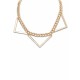 Occident Hyperbolic Punk Triangle Geometry Hot Sale Necklace