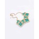 Occident Geometry Blocks All-match Hot Sale Necklace