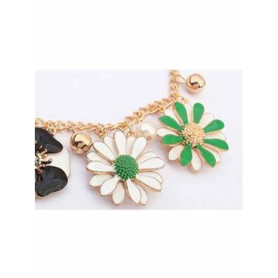Occident Celebutante Luxurious Flowers Daisy Hot Sale Necklace